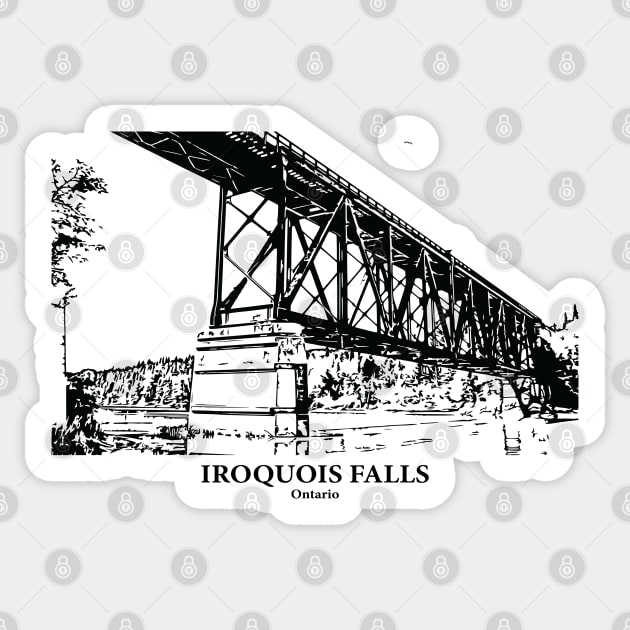 Iroquois Falls - Ontario Sticker by Lakeric
